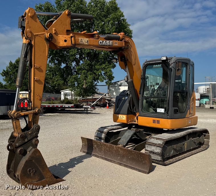 2016 Case CX75C SR mini excavator - DV4041