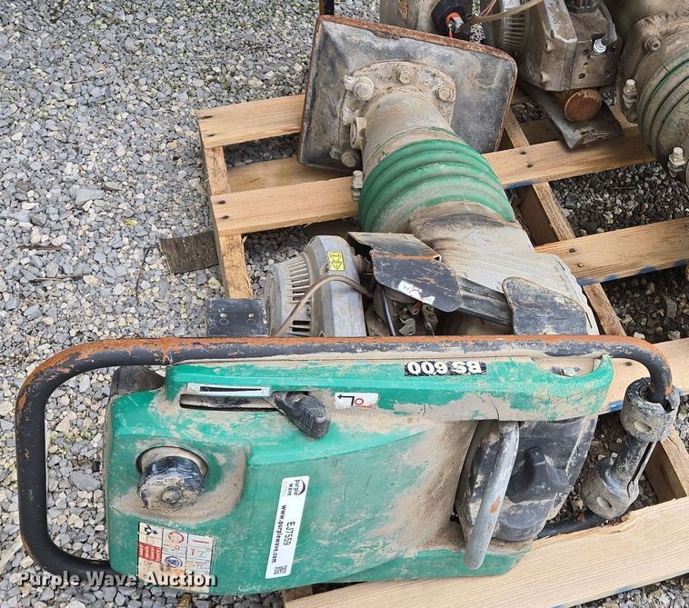 Wacker BS600 plate compactor - EJ7559