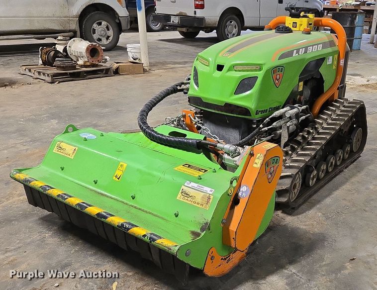 2017 MDB Green Climber LV300 remote controlled slope flail mower - EN3661