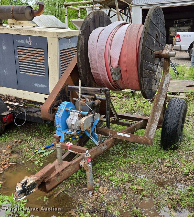Shop built reel trailer - EN3675