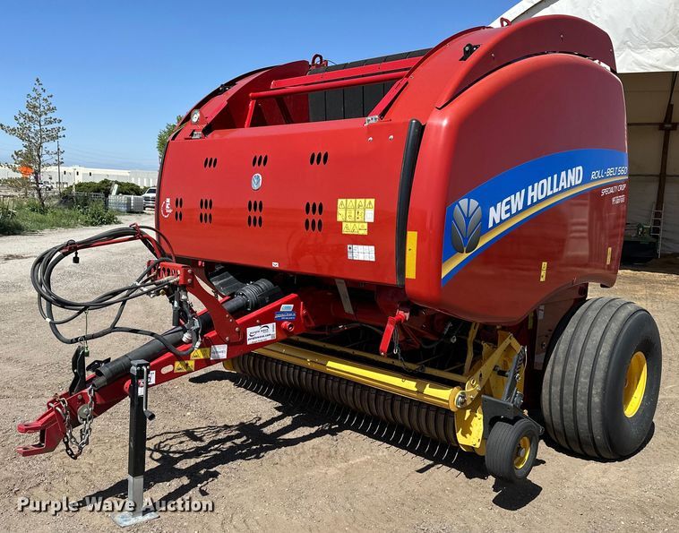2018 New Holland 560RB round baler - DF8501