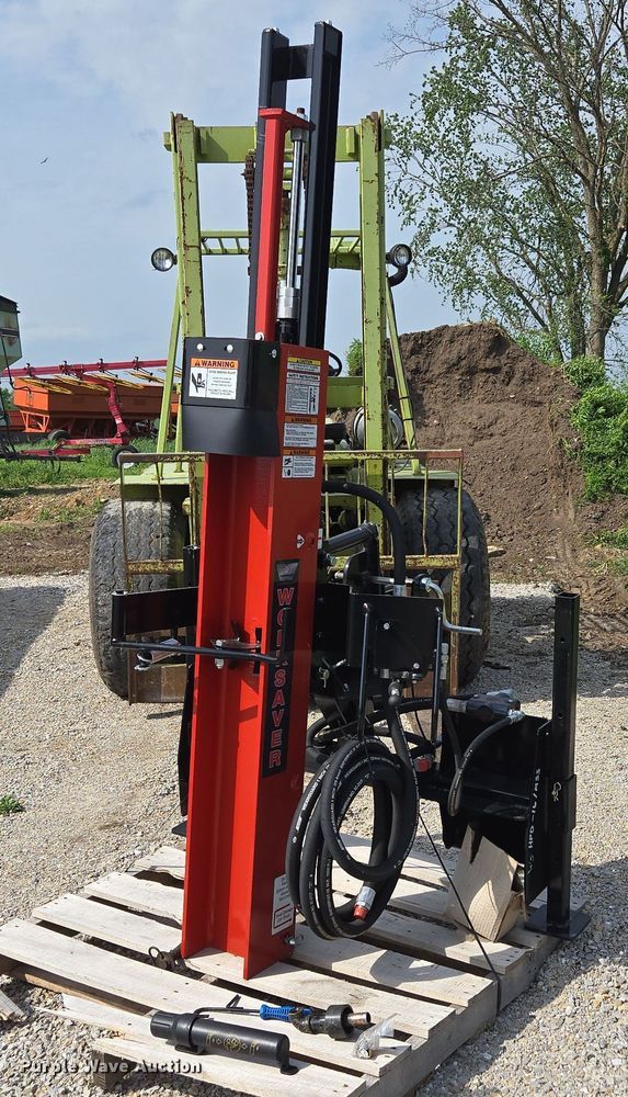 Worksaver HDP-16 skid steer post driver - DP6366