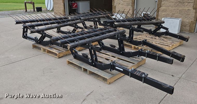 (4) Remlinger MFG. Co. three bar tine harrow sections - EN3708