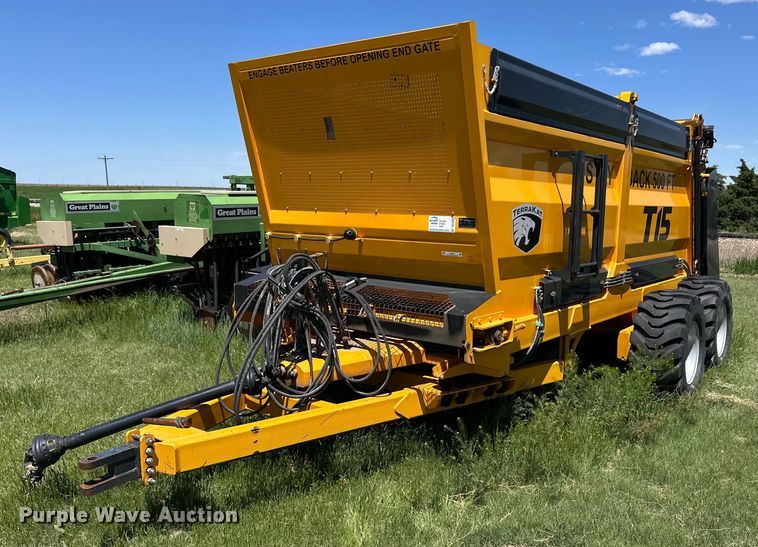 2021 Terrakat T15 manure spreader - EQ4778