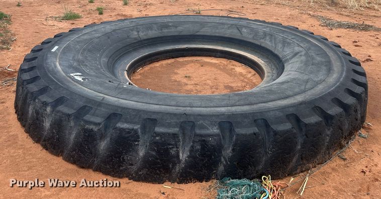 Shop built tire drag  - EX9801