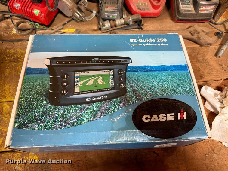 Case IH EZ-Guide 250 assisted steering system - EX9803