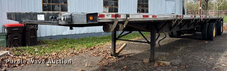 1996 Wabash Nation flatbed trailer - DU3465