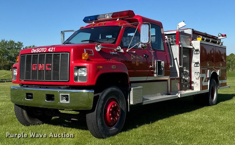 1996 GMC TopKick C5500 pumper fire truck - DV2625
