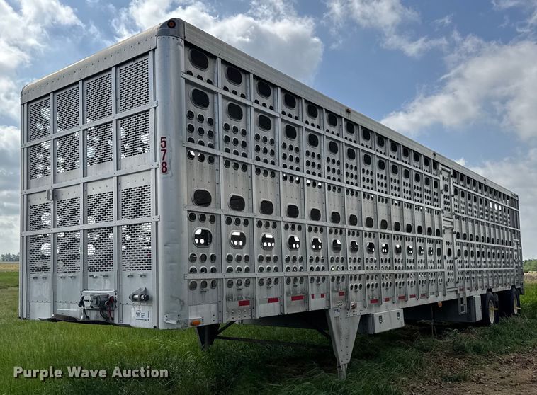 2008 EBY livestock trailer - DV2637