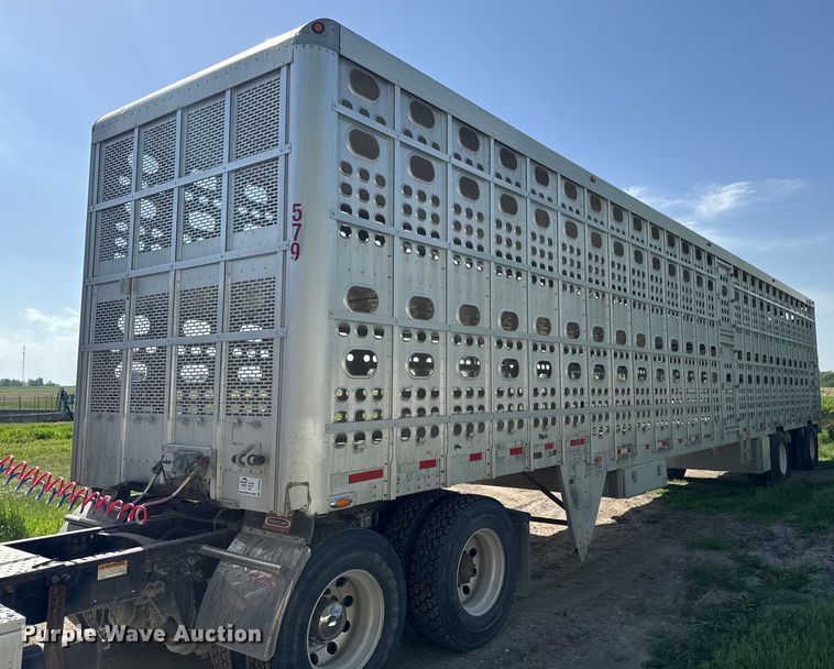 2008 EBY livestock trailer - DV2638