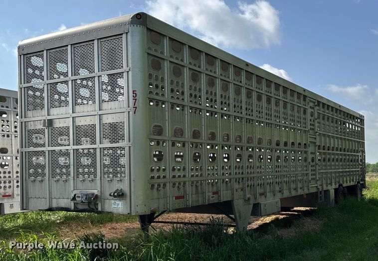 2008 EBY livestock trailer - DV2639