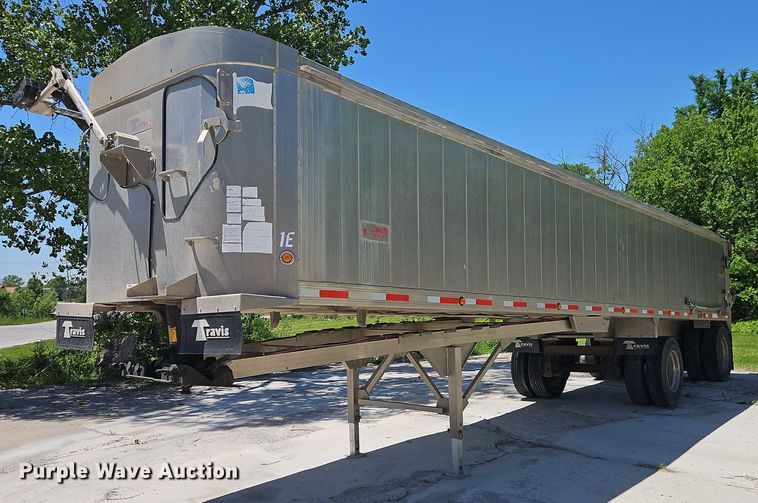 2017 Travis Body & Trailer Inc 39FT Travis T/102 end dump trailer - EB8070