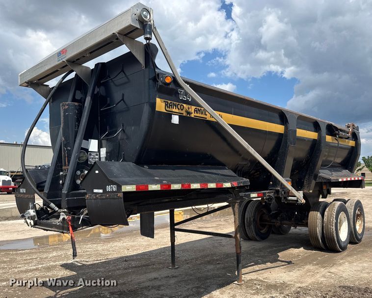 2009 Ranco Anvil ED24-26 end dump trailer - EQ1500