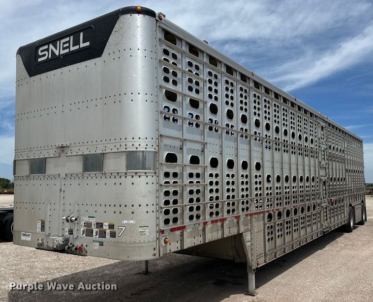 2007 Wilson PSDCL-402P livestock trailer - EQ4757
