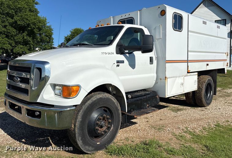 Ford F650 XL Construction Dump Truck For Sale | Purple Wave Auction