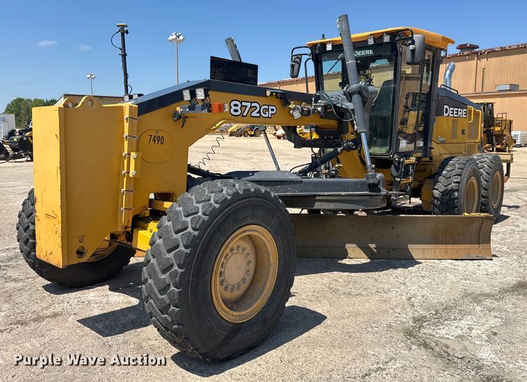 2018 John Deere 872G motor grader - DW1897