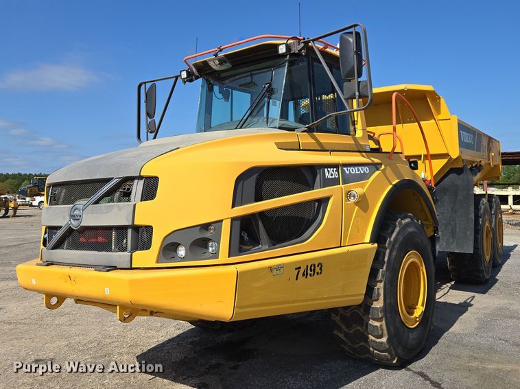 2018 Volvo A25G articulated haul truck - DW1901