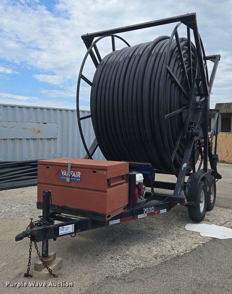 Shop built reel trailer - DW1992