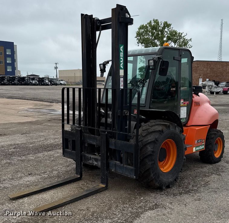 2019 AUSA C400HX4 forklift - DW8712