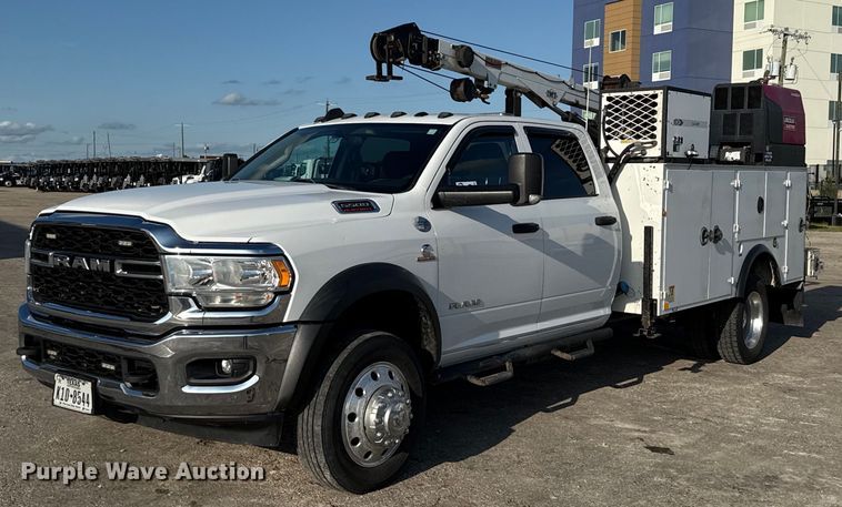 2019 Dodge Ram 5500 Crew Cab utility / service truck - ED5665