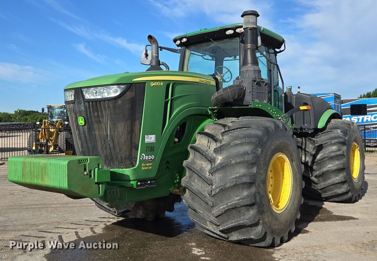 2017 John Deere 9470R Scraper Special 4WD tractor - EE0041