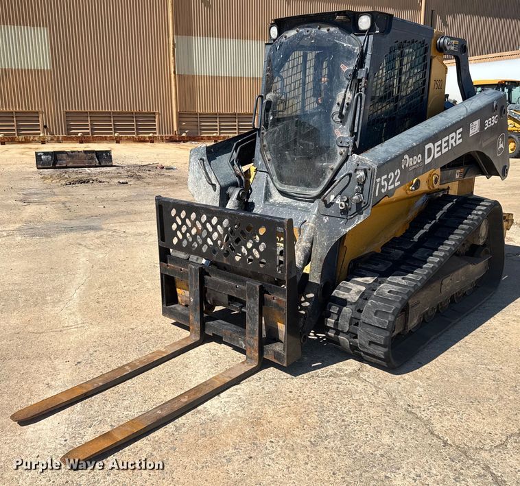 2018 John Deere 333G tracked skid steer loader - EE0059