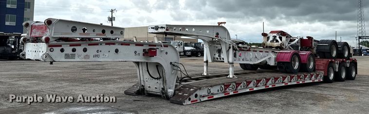 2015 Temisko LB-T3W-57 lowboy equipment trailer - EE0081
