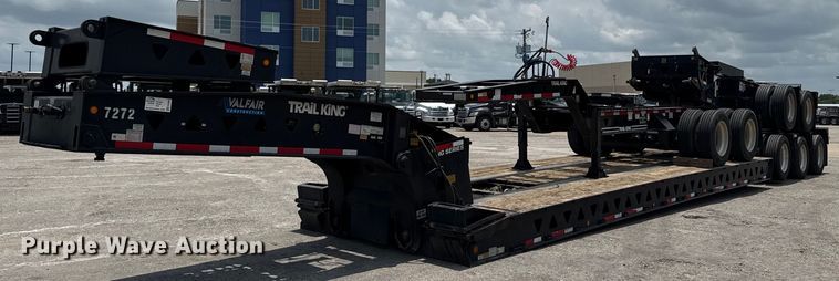 2016 Trail King TK130HDG-102 lowboy equipment trailer - EE0082