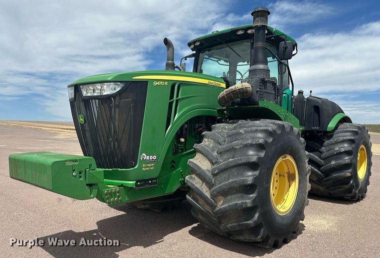 2017 John Deere 9470R Scraper Special 4WD tractor - EH0258