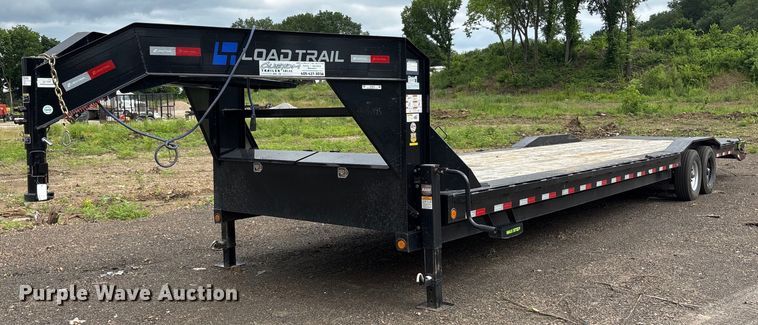 2024 Load Trail TRA/REM Gooseneck Carhauler equipment trailer - DY0519