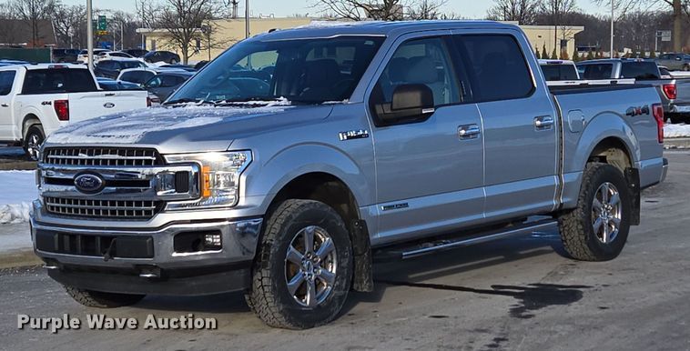 2018 Ford F150 XLT SuperCrew pickup truck - EC3953