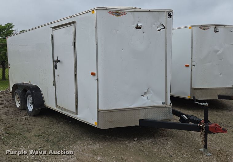2017 H&H enclosed cargo trailer - EO0950