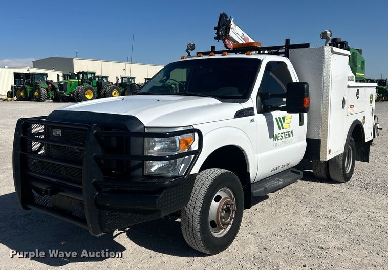 2016 Ford F350 Super Duty utility / service truck - EX9260