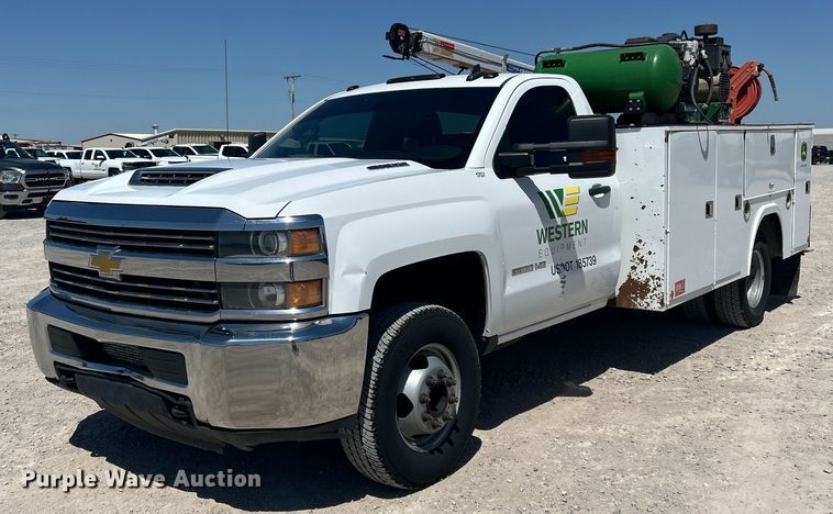 2018 Chevrolet Silverado 3500HD utility / service truck - EX9267