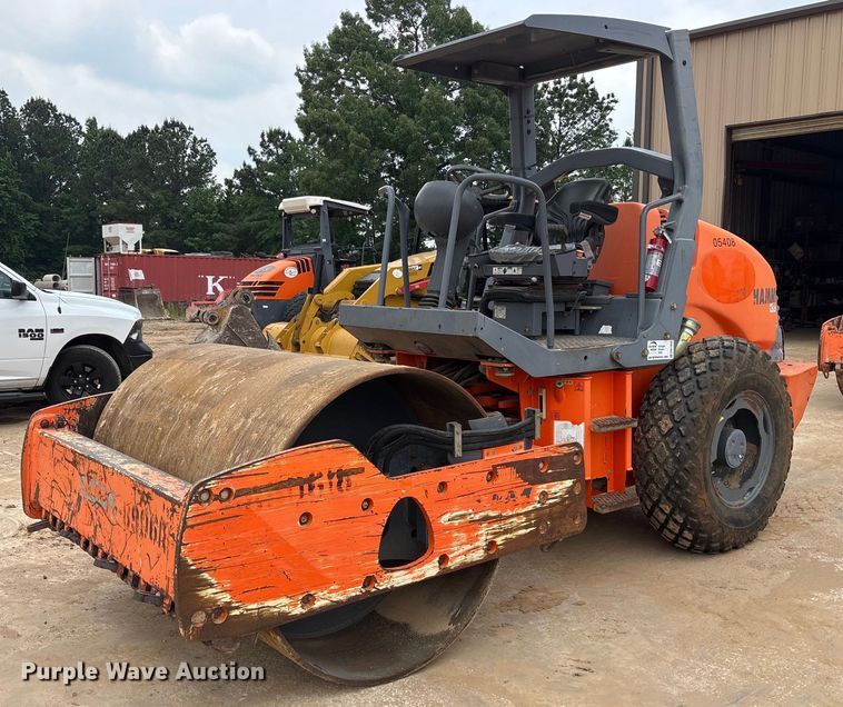 2012 Hamm 3307 single drum vibratory roller - DM1898