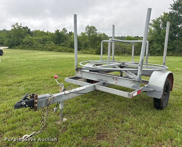 Shop built reel trailer - DM5738