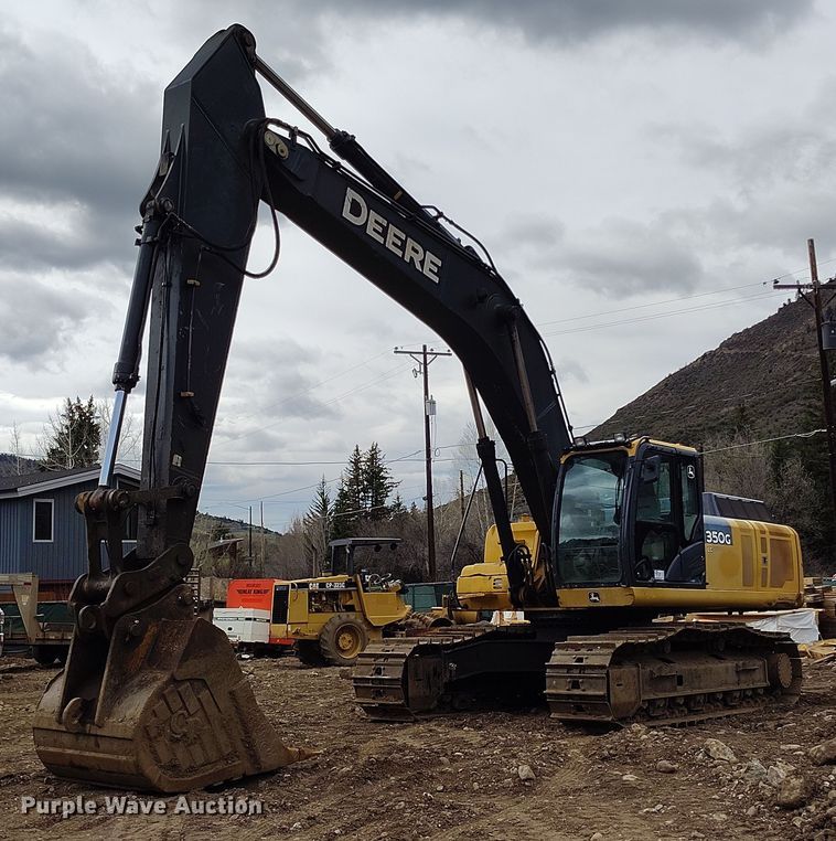 2013 John Deere 350G LC excavator - DP4925