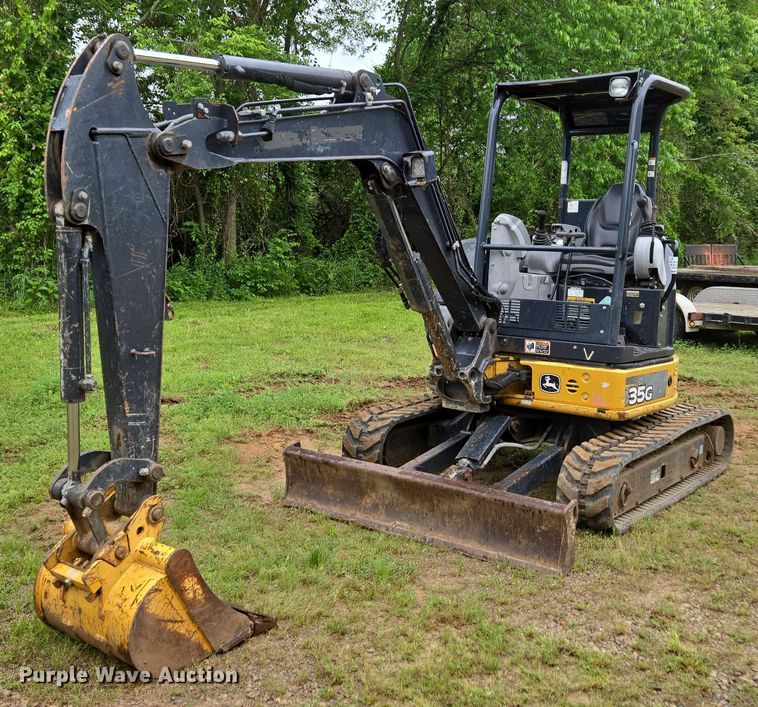 John Deere 35G mini excavator - DP6397