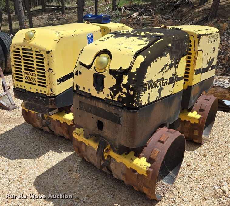 (2) Wacker RT560 trench compactors - DT7180