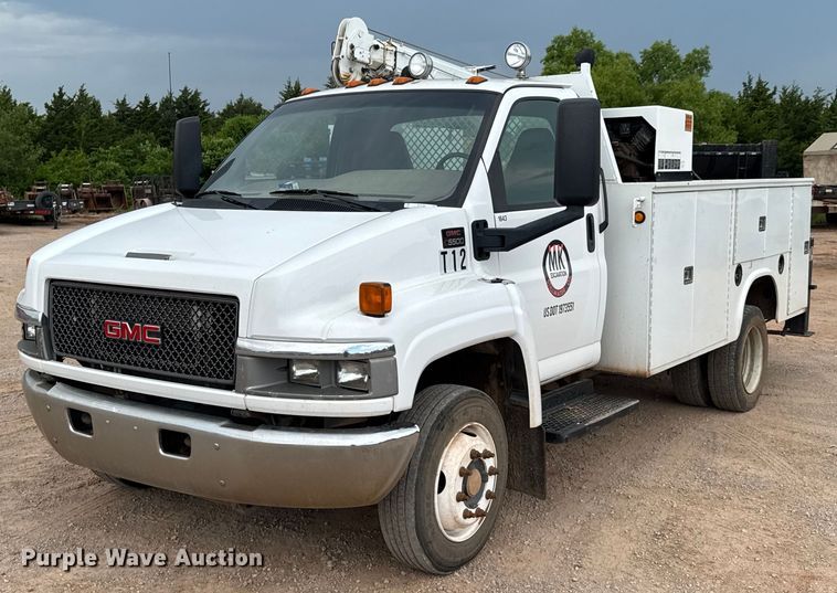 2008 GMC C5500 utility / service truck - DU9183