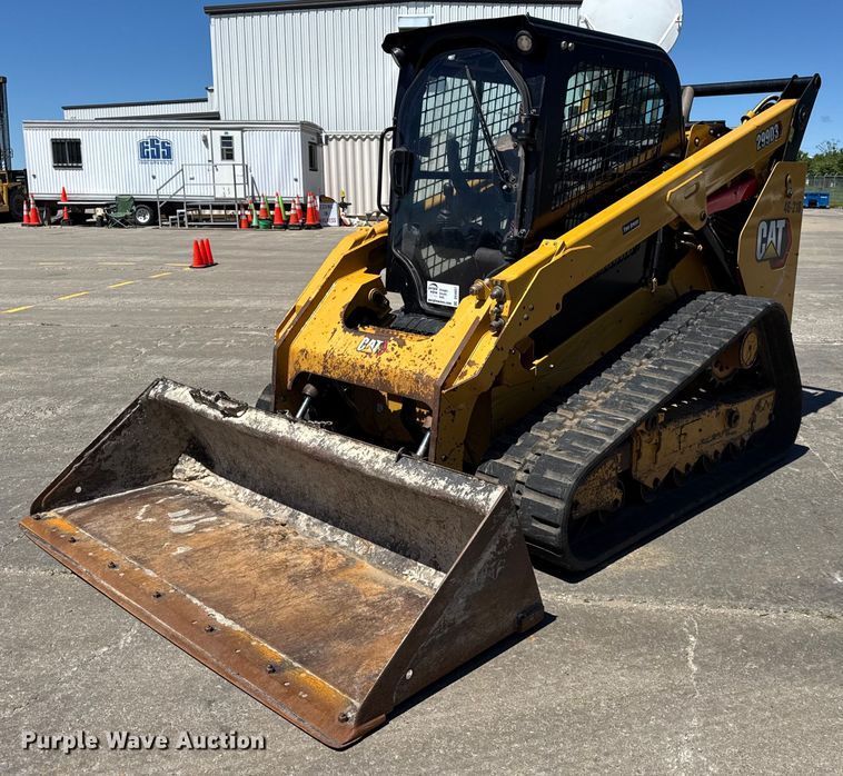 2021 Caterpillar 299D3 tracked skid steer loader - DV4057