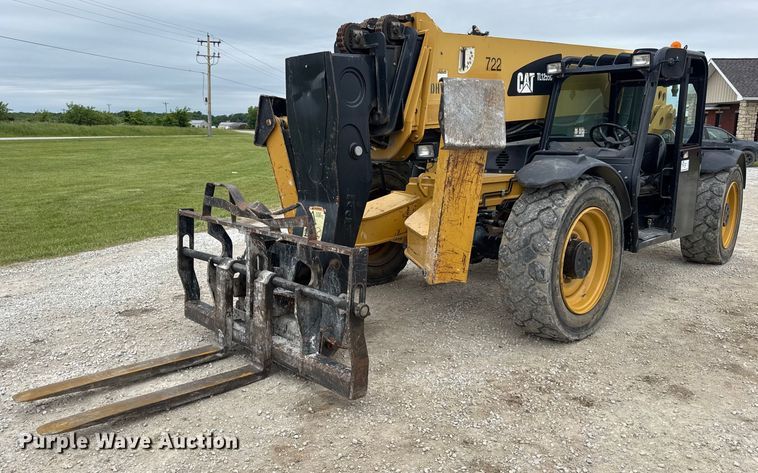 2014 Caterpillar TL1255C telehandler - DV4092