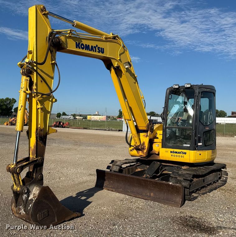 2007 Komatsu PC78MR-6 mini excavator - DZ4166