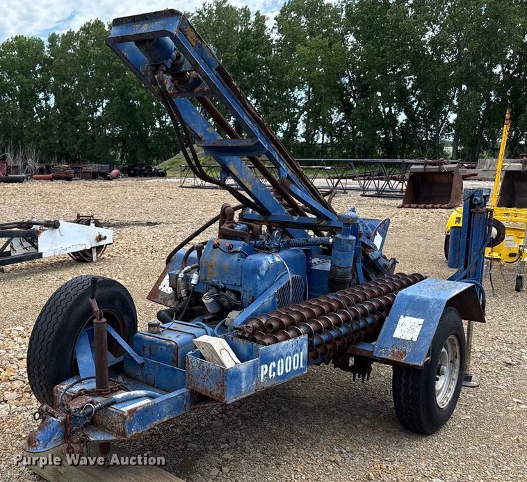 Vertical drill trailer - DZ4175