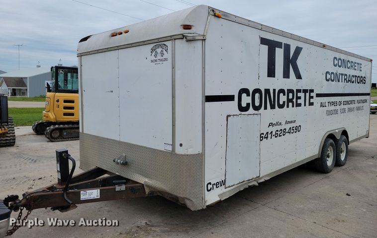 2002 Shadowmaster enclosed cargo trailer - EA2450