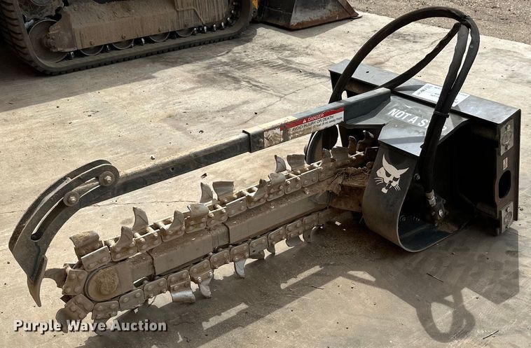 Bobcat LT113 Trencher CII compact utility loader trencher - EB2581