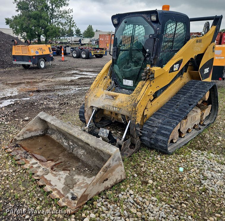 2012 Caterpillar 289C tracked skid steer loader - EB8080