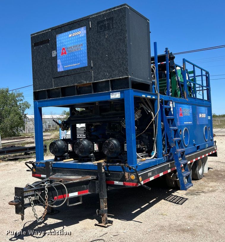 2019 American Auger M-200D mud recycler - EC1372