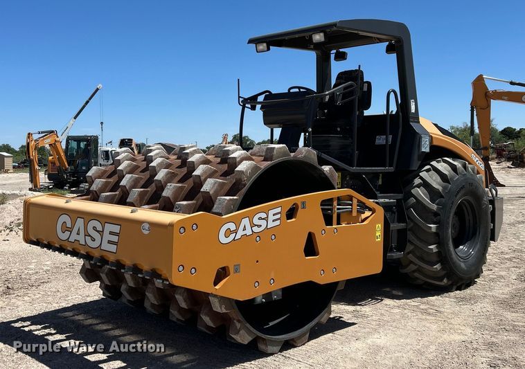 2019 Case SV 212D single drum vibratory roller - EC1397