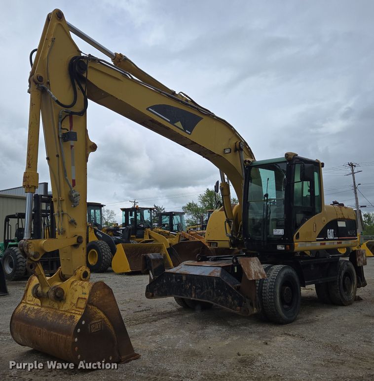 2007 Caterpillar M318C wheeled excavator - EC4217